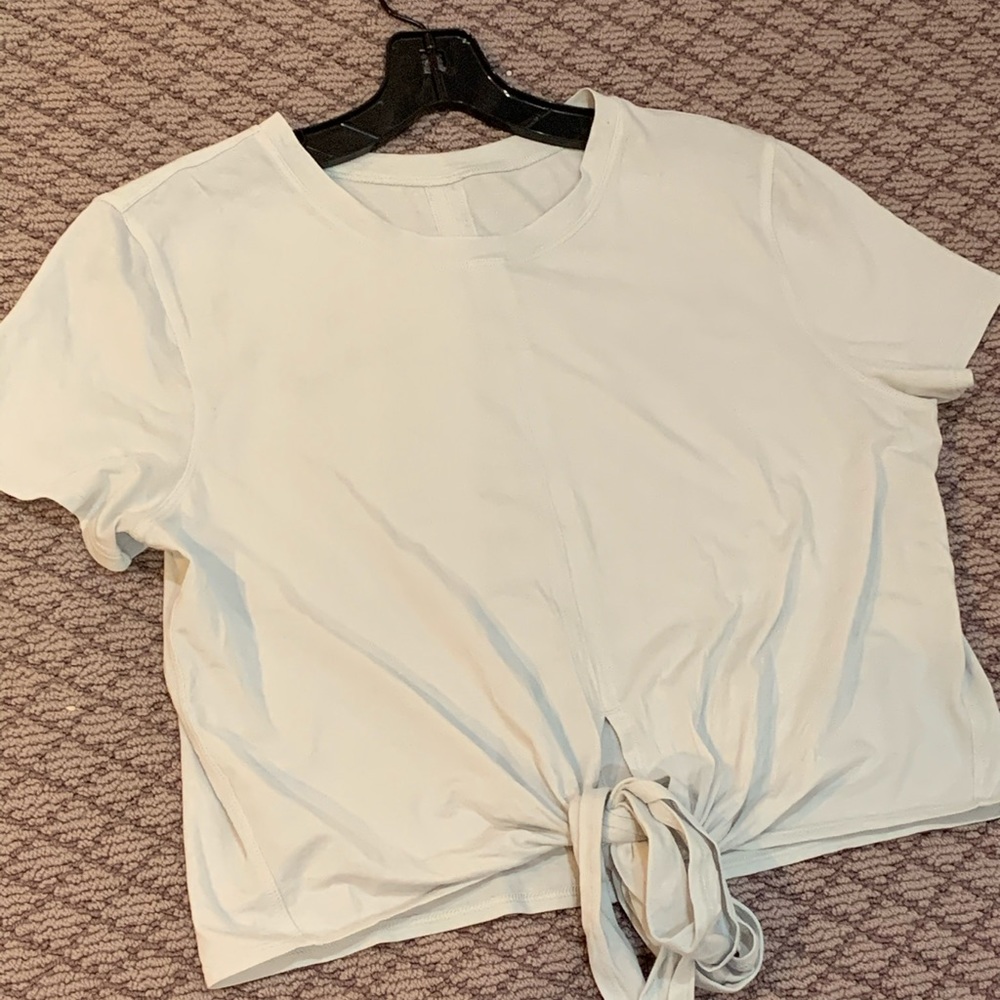 Lululemon tie shirt